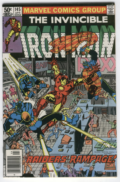 Iron Man #145 News Stand Variant FNVF