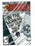Iron Man #182 Alcohol Issue Sober Or Dead! VF