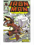 Iron Man #217 Target: Stark Enterprises! VF