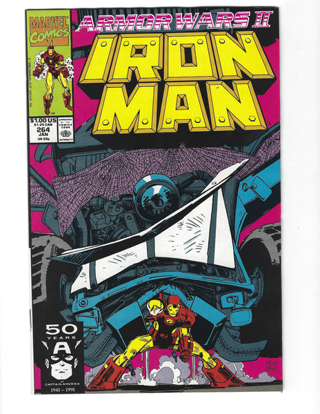 Iron Man #264 Armor Wars! VF