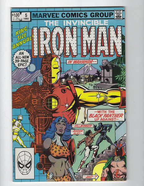 Iron Man Annual #5 Black Panther Killmonger Key FVF