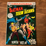 Brave and The Bold #83 Batman Teen Titans! Adams Art!  VG+