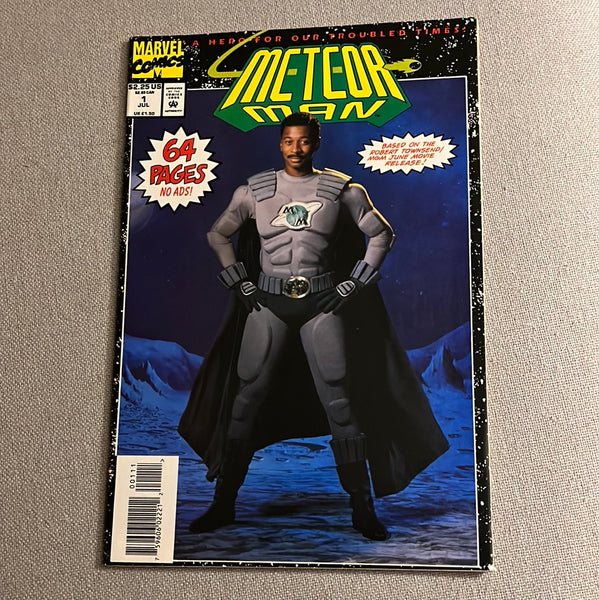Meteor Man #1 Newsstand Variant Rare
