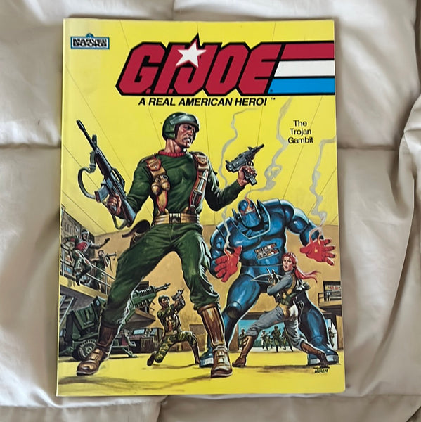 GI Joe The Trojan Gambit Graphic Novel Marvel Books FVF