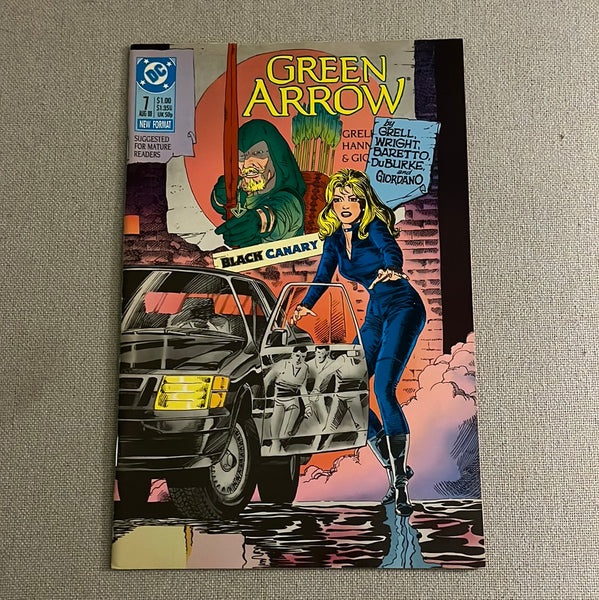 Green Arrow #7 Black Canary! VFNM