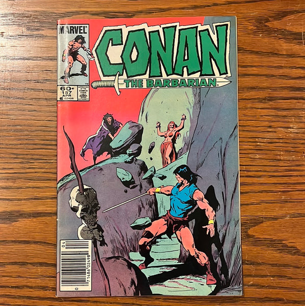Conan The Barbarian #157 Newsstand Variant FN