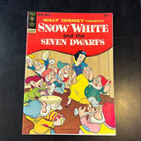Walt Disney Presents Snow White and The Seven Dwarfs Gold Key HTF Fourth Printing VFNM