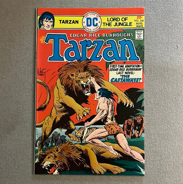 Tarzan #240 Bronze Age Kubert Classic FVF