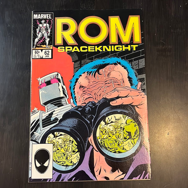 ROM Spaceknight #62 Zeck Art! FVF