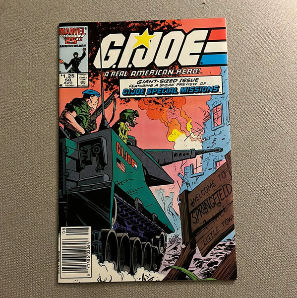 GI Joe A Real American Hero #50 Newsstand Variant Special Missions Preview! FVF