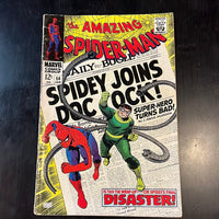 Amazing Spider-Man #56 Spidey Joins Doc Ock! Silver Age Stan Lee VG-