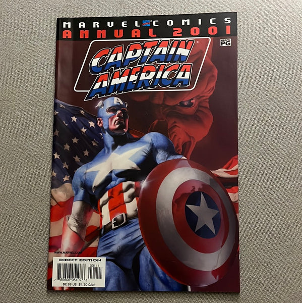 Captain America Annual 2001 The Red Skull! VFNM