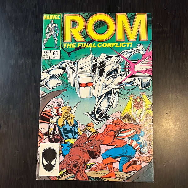 ROM Spaceknight #65 The Final Conflict! FVF