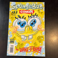 SpongeBob Comics #53 Rare Newsstand Variant HTF VF