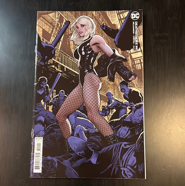 Deathstroke Inc. #1 Adam Hughes Black Canary GGA Variant! VFNM