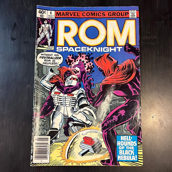 ROM Spaceknight #6 Newsstand Variant VGFN