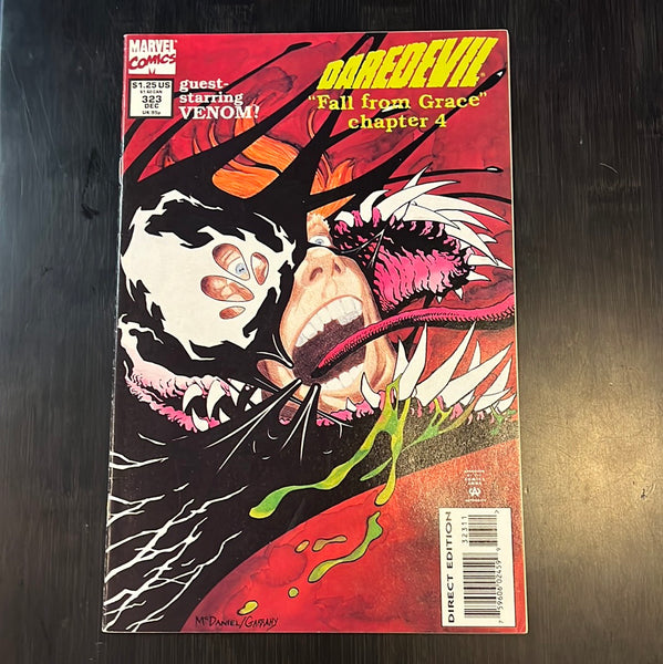 Daredevil #323 Fall From Grace! Venom! VFNM