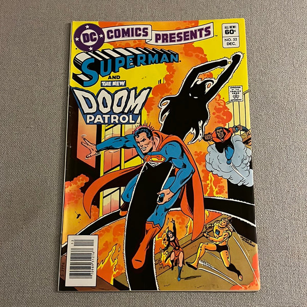 DC Comics Presents #52 Superman and The Doom Patrol! Ambush Bug Newsstand Variant VGFN
