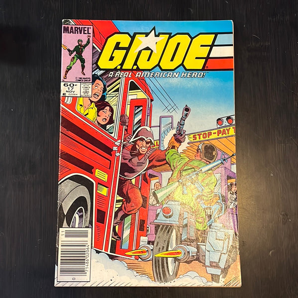GI Joe A Real American Hero #17 Newsstand Variant VGFN