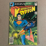World of Krypton #3 The Last Days… Newsstand Variant VFNM