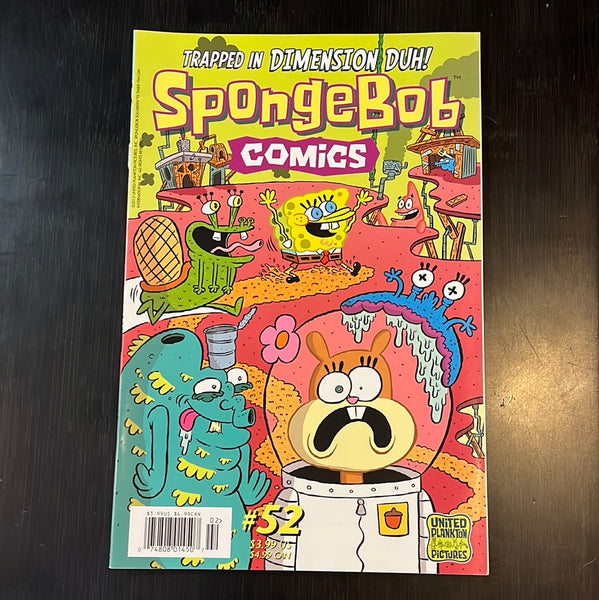 SpongeBob Comics #52 Rare Newsstand Variant VF