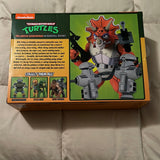 Teenage Mutant Ninja Turtles Triceratron Infantryman And Roadkill Rodney NECA 3 Pack HTF NIB