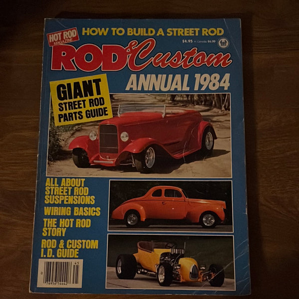 Hot Rod Magazine Rod & Custom Annual 1984 Giant Size