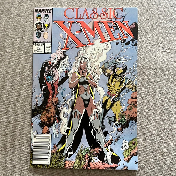 Classic X-Men #32 Newsstand Variant VF