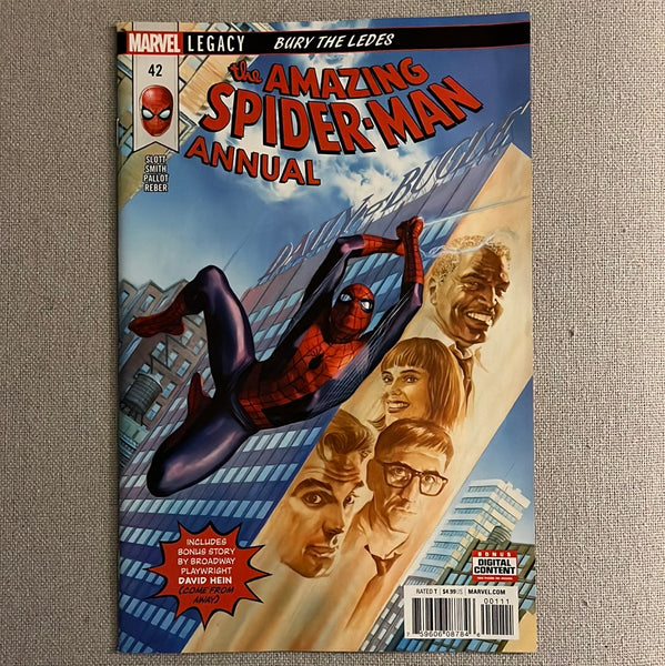 Amazing Spider-Man Annual #42 Bury The Ledes NM