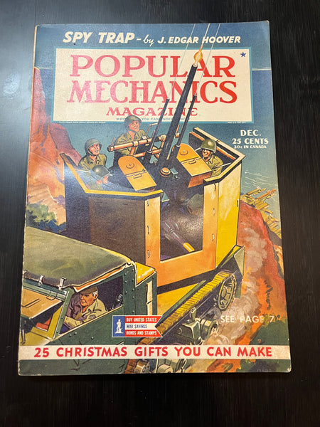 Popular Mechanics December 1943 World War II Fine