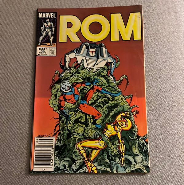ROM Spaceknight #58 Newsstand Variant VGFN
