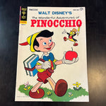 Walt Disney’s Wonderful Adventures of Pinocchio Gold Key Classic FN