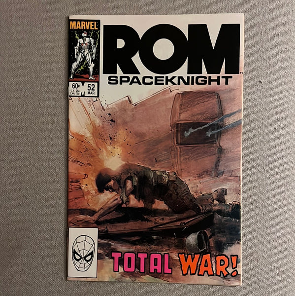 ROM Spaceknight #52 Total War! VFNM