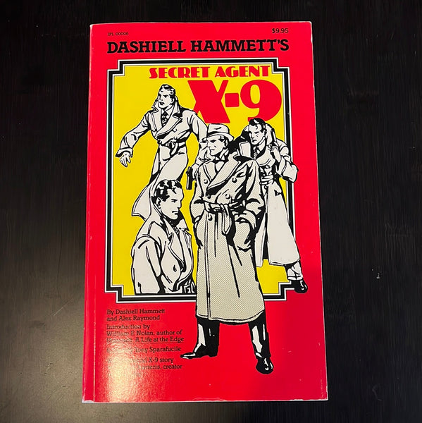 Dashiell Hammett’s Secret Agent X-9 Paperback HTF 1983 VF