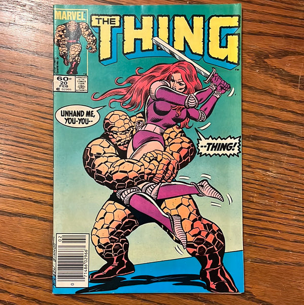 Thing #20 Newsstand Variant FVF
