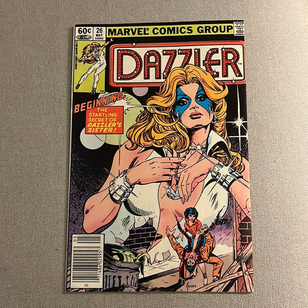 Dazzler #26 The Startling Secret… Newsstand Variant FN
