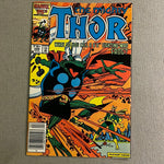 Thor #366 Fight Mad Frog? Newsstand Variant VF
