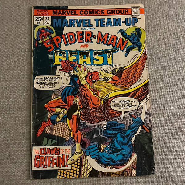 Marvel Team-Up #38 Spidey and The Beast! GVG