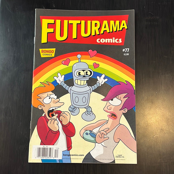 Futurama Comics #77 Rare Newsstand Variant VFNM