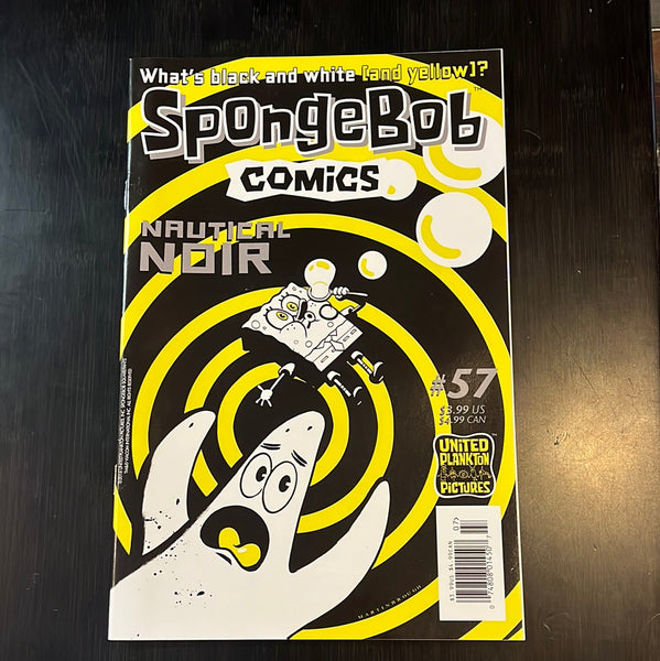 SpongeBob Comics #57 Rare Newsstand Variant VF