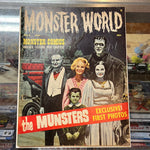Monster World #2 The Munsters Rare Silver Age Warren Magazine FVF