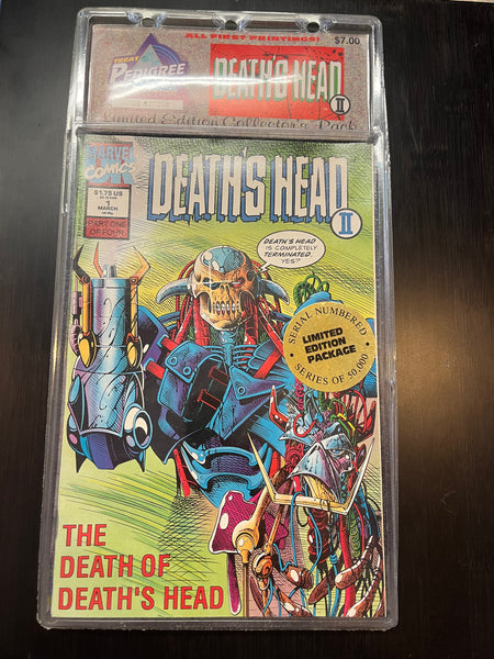 Death’s Head II Limited Edition Pedigree Collection Sealed Complete Rare