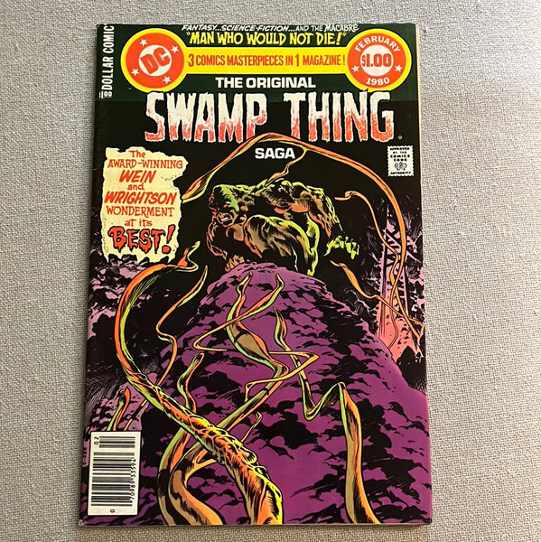 DC Special Series #20 The Original Swamp Thing! Wrightson Art HTF VF
