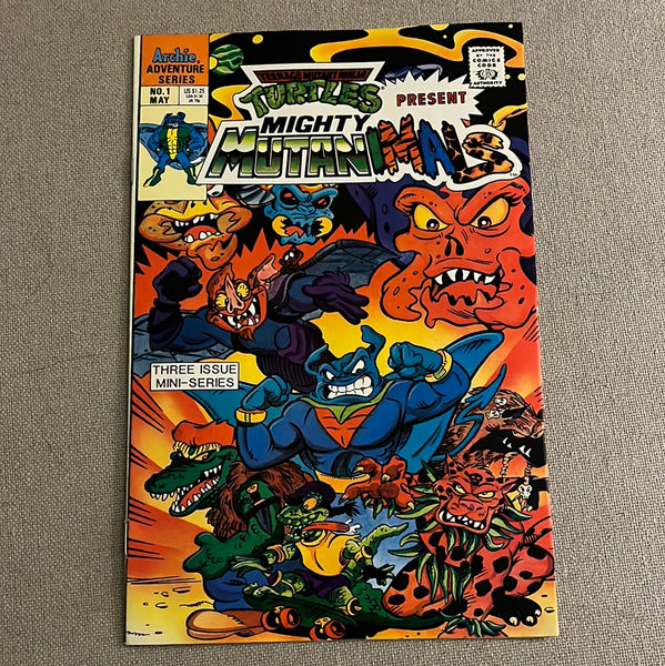 Mighty Mutanimals #1 Teenage Mutant Ninja Turtles HTF FVF