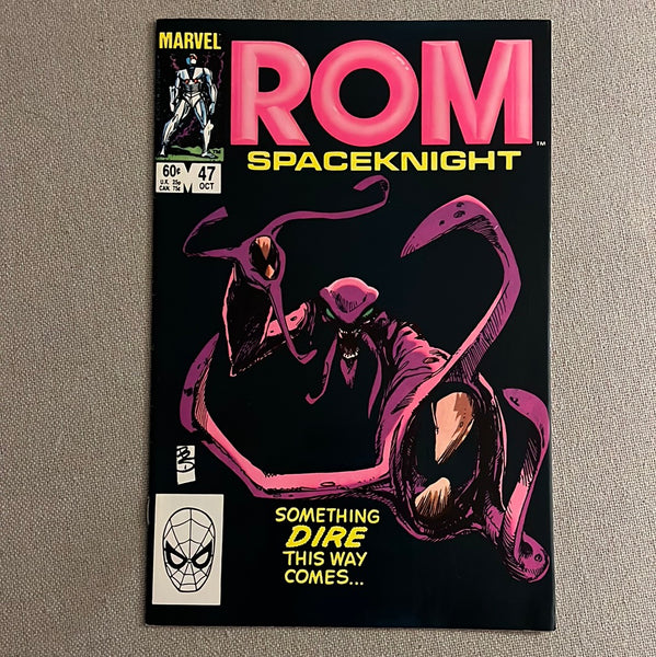ROM Spaceknight #47 Something Dire! VF