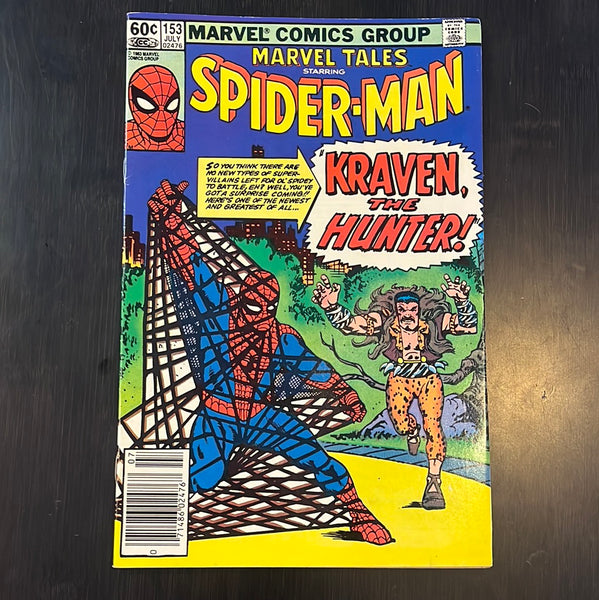 Marvel Tales #153 First Kraven The Hunter! Newsstand Variant VF