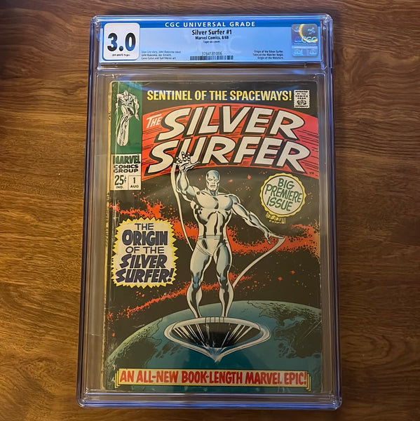 Silver Surfer #1 CGC 3.0 OW Silver Age Key First Appearance