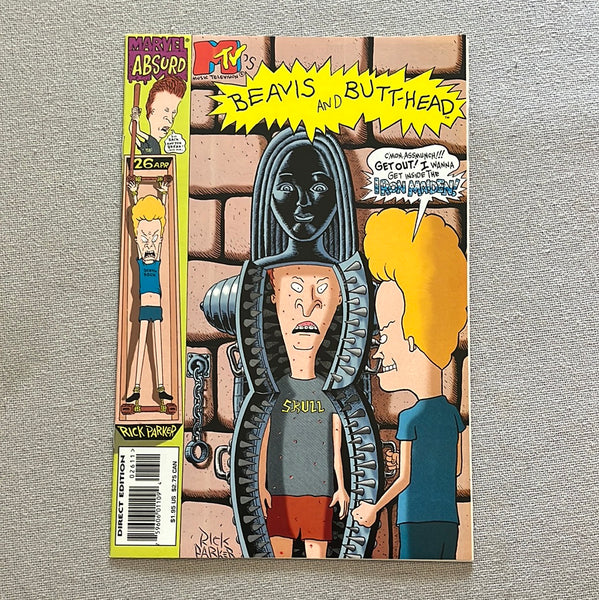 Beavis And Butthead #26 Iron Maiden! HTF Later Issue NM-