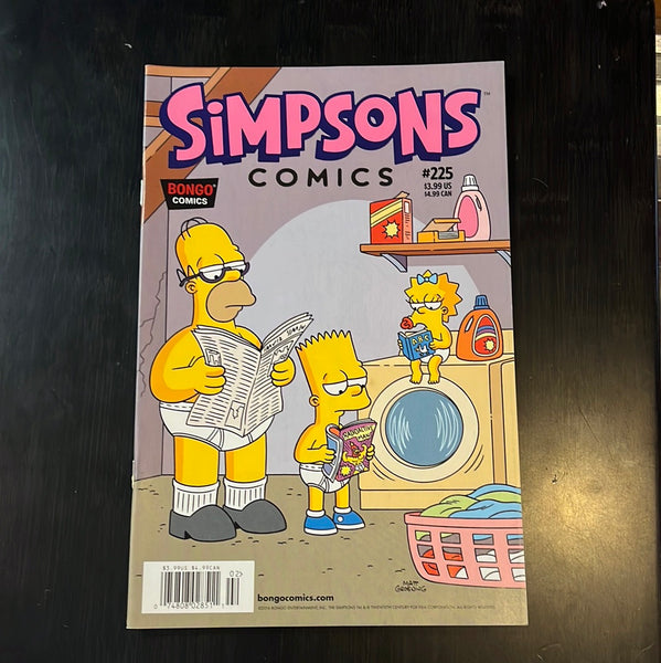 Simpsons Comics #225 Rare Newsstand Variant NM