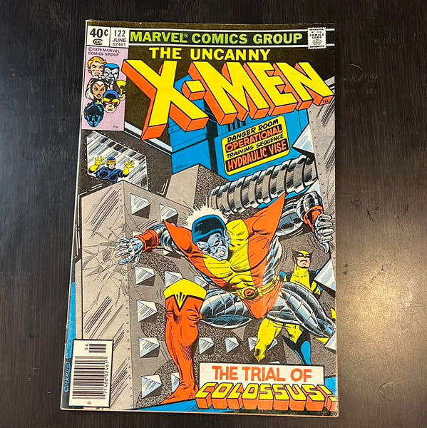 X-Men #122 The Trial of Colossus! Claremont Byrne Key Newsstand Variant FN